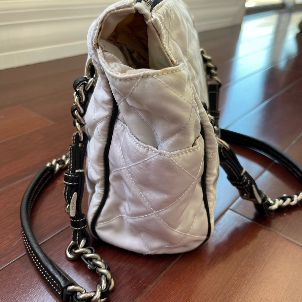 Prada white shoulder bag - Picture 4 of 7